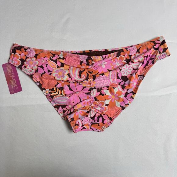 Ninety-Nine Degrees° Cheeky Hipster Bottoms Junior's Size XXL Pink Brown - Picture 4 of 8